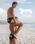 Load image into Gallery viewer, 2 Pack | Yummy Men's Briefs Underwear
